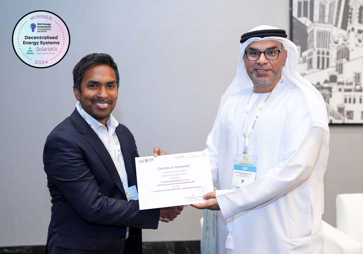 SolarisKit wins Ras Al Khaimah Innovation Competition in the UAE