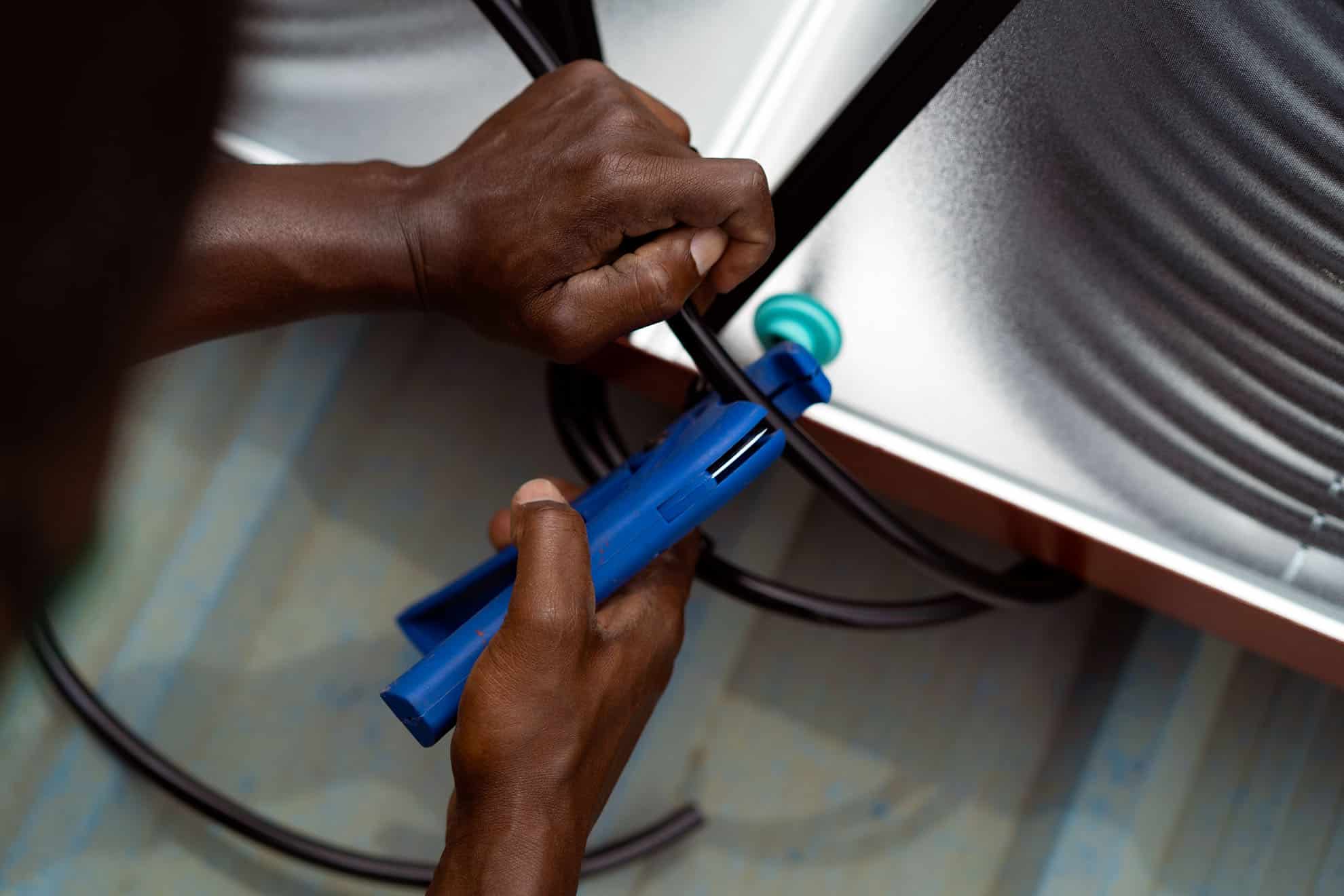 Connecting SolarisKit HelioFlow solar collectors