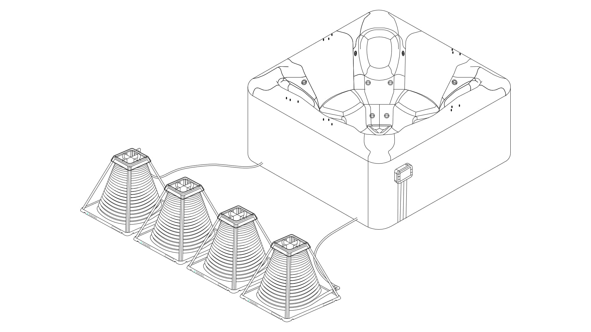 SolarisKit HelioSpa solar heating solution for hot tubs and spas