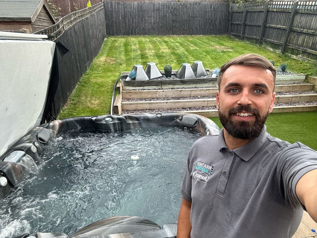 SolarisKit solar heating kit for Jacuzzi hot tub