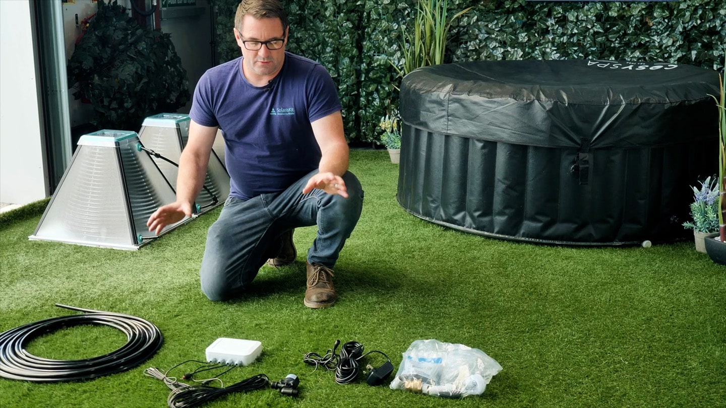 SolarisKit HelioSpa Installation