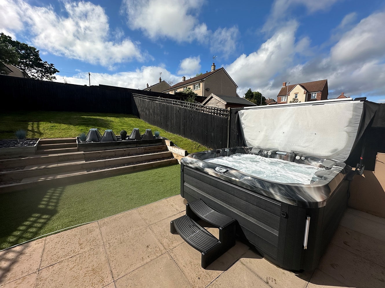 SolarisKit solar heating kit for Jacuzzi hot tub